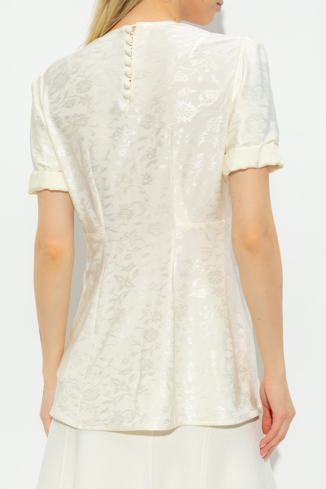 JIL SANDER Top with floral motif | Women's Clothing | Vitkac